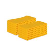 Panos de limpeza Arkwright Surgical Huck Toalhas 16x26cm amarelas