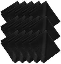Panos de limpeza de microfibra Fosmon, pacote 15, 15,24 x 17,78 cm