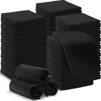 Panos de limpeza de microfibra Macarrie 30x30cm pretos (200 unidades) Panos de limpeza de microfibra Macarrie 30x30cm pretos (200 unidades)