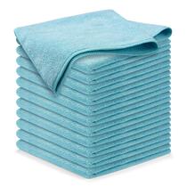 Panos de Limpeza de Microfibra USANOOKS - Kit com 12 Unidades (32x32cm)