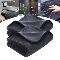 Panos de limpeza HYCIM Shiny Bath Wipes, microfibra de chuveiro, 2 unidades