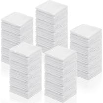 Panos de limpeza Oudain White Cotton 25x25cm 100 unidades Panos de limpeza Oudain White Cotton 25x25cm 100 unidades