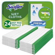 Panos de limpeza úmidos Swiffer Sweeper 24 unidades Open-Window Fresh