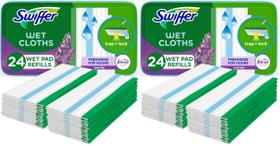 Panos de limpeza úmidos Swiffer Sweeper Lavender Vanilla x24