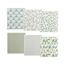 Panos De Prato Absorventes De Não-Tecido Para Cozinha, 5, 6 Ou 12 Peças, Panos Suecos Macios Para