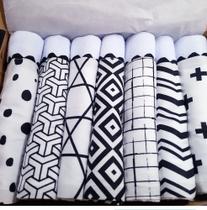 panos de prato kit com 7 peças estampado panos de prato kit com 7 peças estampado