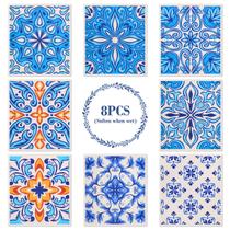 Panos de prato suecos Lucomb, pacote com 8 esponjas de celulose reutilizáveis