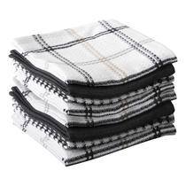 Panos de prato T-Fal Premium Waffle 100% algodão 30 x 33 cm (pacote com 8) Panos de prato T-Fal Premium Waffle 100% algodão 30 x 33 cm (pacote com 8)