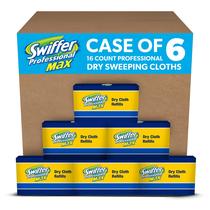 Panos de recarga Swiffer Max/XL Dry 16/Box White 6 caixas Panos de recarga Swiffer Max/XL Dry 16/Box White 6 caixas