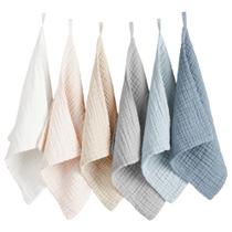 Panos de rosto Konssy Soft Wash para mulheres com pele sensível