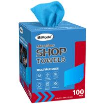 Paños de Tienda UNIMADE Microfibra Reutilizables 100 unidades 28x23 cm Azul Paños de Tienda UNIMADE Microfibra Reutilizables 100 unidades 28x23 cm Azul