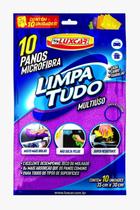 Panos Microfibra Luxcar - Uso Geral, Limpeza sem Riscos