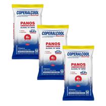 Panos Umedecidos Desifetante Coperalcool 50UN - 3 unidades Panos Umedecidos Desifetante Coperalcool 50UN - 3 unidades