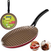 Panquequeira tapioqueira antiaderente tramontina 22cm aluminio tapioca beiju crepe tramontina turim Panquequeira tapioqueira antiaderente tramontina 22cm aluminio tapioca beiju crepe tramontina turim