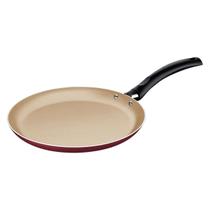 Panquequeira Tramontina Turim em Alumínio com Revestimento Interno e Externo em Antiaderente Starflon Max Vermelha Panquequeira Tramontina Turim em Alumínio com Revestimento Interno e Externo em Antiaderente Starflon Max Vermelha