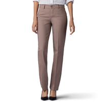 Pant Lee modela secretamente, ajuste regular, perna reta, 16 Light Fawn