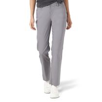 Pant Lee modela secretamente, ajuste regular, perna reta, cinza, 8S