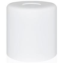 Pantalla de vidrio Lynnoland cilíndrica 12 cm x 13 cm blanca Pantalla de vidrio Lynnoland cilíndrica 12 cm x 13 cm blanca