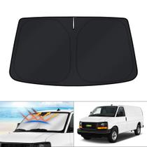 Pantalla para Parabrisas contra el Sol KUST para GMC Savana Van 1996-2024 Pantalla para Parabrisas contra el Sol KUST para GMC Savana Van 1996-2024
