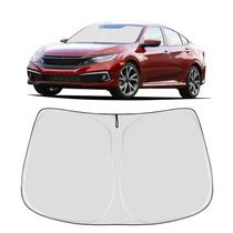 Pantalla solar para parabrisas Proadsy 2025 mejorada para Honda Civic 2016-2021 Pantalla solar para parabrisas Proadsy 2025 mejorada para Honda Civic 2016-2021