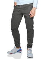 Pantalón Jogger Chino de Corte Suelto para Hombre Verde