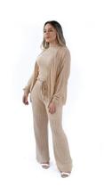 Pantalona Canelada Tricô de Viscose Jéssi