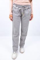 Pantalona de Moletom peluciado femenina