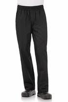 Pantalones Anchos y Ligeros Chef Works para Hombre Negro Talla X-Large