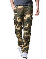 Pantalones Cargo Match para Hombre Salvaje 3357 Camuflaje Caqui Talla 36 Pantalones Cargo Match para Hombre Salvaje 3357 Camuflaje Caqui Talla 36