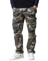 Pantalones Cargo Match Wild para Hombre Verde Grisáceo Talla 44 Pantalones Cargo Match Wild para Hombre Verde Grisáceo Talla 44