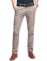 Pantalones Casual para Hombre Ajustados Cónicos de Cintura Baja 32W x 31L Rosado Pálido Pantalones Casual para Hombre Ajustados Cónicos de Cintura Baja 32W x 31L Rosado Pálido