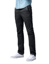 Pantalones Casuales de Corte Recto y Ajuste Atlético Pantalones Casuales de Corte Recto y Ajuste Atlético