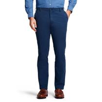 Pantalones Chino para Hombre IZOD Saltwater Stretch de Corte Recto, Azul Cadete, 32W x 30L Pantalones Chino para Hombre IZOD Saltwater Stretch de Corte Recto, Azul Cadete, 32W x 30L