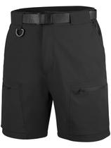 Pantalones Cortos de Senderismo Cargo FREE SOLDIER Ligero para Hombre en Negro Pantalones Cortos de Senderismo Cargo FREE SOLDIER Ligero para Hombre en Negro