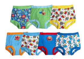 Pantalones de Entrenamiento para Ir al Baño con Elmo, Don Cookie y Big Bird de Plaza Sésamo Pantalones de Entrenamiento para Ir al Baño con Elmo, Don Cookie y Big Bird de Plaza Sésamo