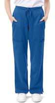 Pantalones de Scrub para Mujer NY Threads Talla Grande Azul Real Suave y Elástico