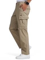 Pantalones de senderismo FREE SOLDIER impermeables de secado rápido y convertibles