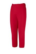 Pantalones de Softbol para Mujer Mizuno de Cintura Baja con Cinturón Rojo - Talla L Pantalones de Softbol para Mujer Mizuno de Cintura Baja con Cinturón Rojo - Talla L