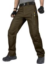Pantalones FREE SOLDIER resistentes al agua, tácticos con múltiples bolsillos tipo carga