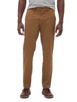 Pantalones GAP Essential Corte Recto Khakis Color Marrón Palomino 31W x 30L Pantalones GAP Essential Corte Recto Khakis Color Marrón Palomino 31W x 30L