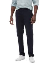 Pantalones GAP Essential Slim Fit Khaki para Hombre Azul Marino 36W x 34L Pantalones GAP Essential Slim Fit Khaki para Hombre Azul Marino 36W x 34L
