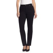 Pantalones Gloria Vanderbilt Amanda de Corte Recto y Talle Alto Negro 16P Pantalones Gloria Vanderbilt Amanda de Corte Recto y Talle Alto Negro 16P