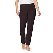 Pantalones Gloria Vanderbilt Amanda Tiro Alto Tapered Color Café Talla 20 Plus Pantalones Gloria Vanderbilt Amanda Tiro Alto Tapered Color Café Talla 20 Plus