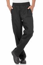 Pantalones Holgados Cool Vent para Chef para Hombre Chef Works Negro 4XL