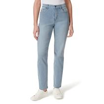 Pantalones para Mujer Gloria Vanderbilt Amanda de Corte Tubo y Tiro Alto