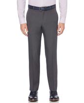 Pantalones Perry Ellis Corte Moderno Rendimiento para Hombre Cuadro Gris Oscuro