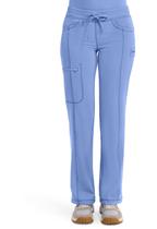 Pantalones Scrub Cherokee 1123A para Mujer, Pierna Recta con Cordon Ajustable