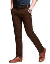 Pantalones Slim Tapered para Hombre de Corte Plano Casual Pantalones Slim Tapered para Hombre de Corte Plano Casual