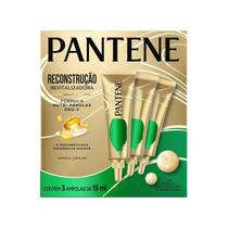 Pantene PRO-V Ampola Tratamento Reconstrução Revitalizadora 03 Unid 15ml Pantene