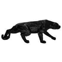 Pantera Negra P Escultura Estatua de Mesa Luxo Decoração Casa Pantera Negra P Escultura Estatua de Mesa Luxo Decoração Casa